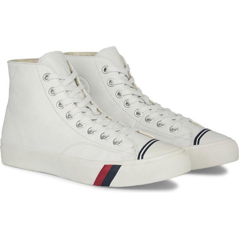 Keds Royal Hi Deri Sneaker Erkek Beyaz | ZNRYP-0159